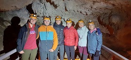 Speleo adventure in the caves of Arrikrutz