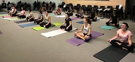 Ya ha comenzado el curso de yoga en Oñati